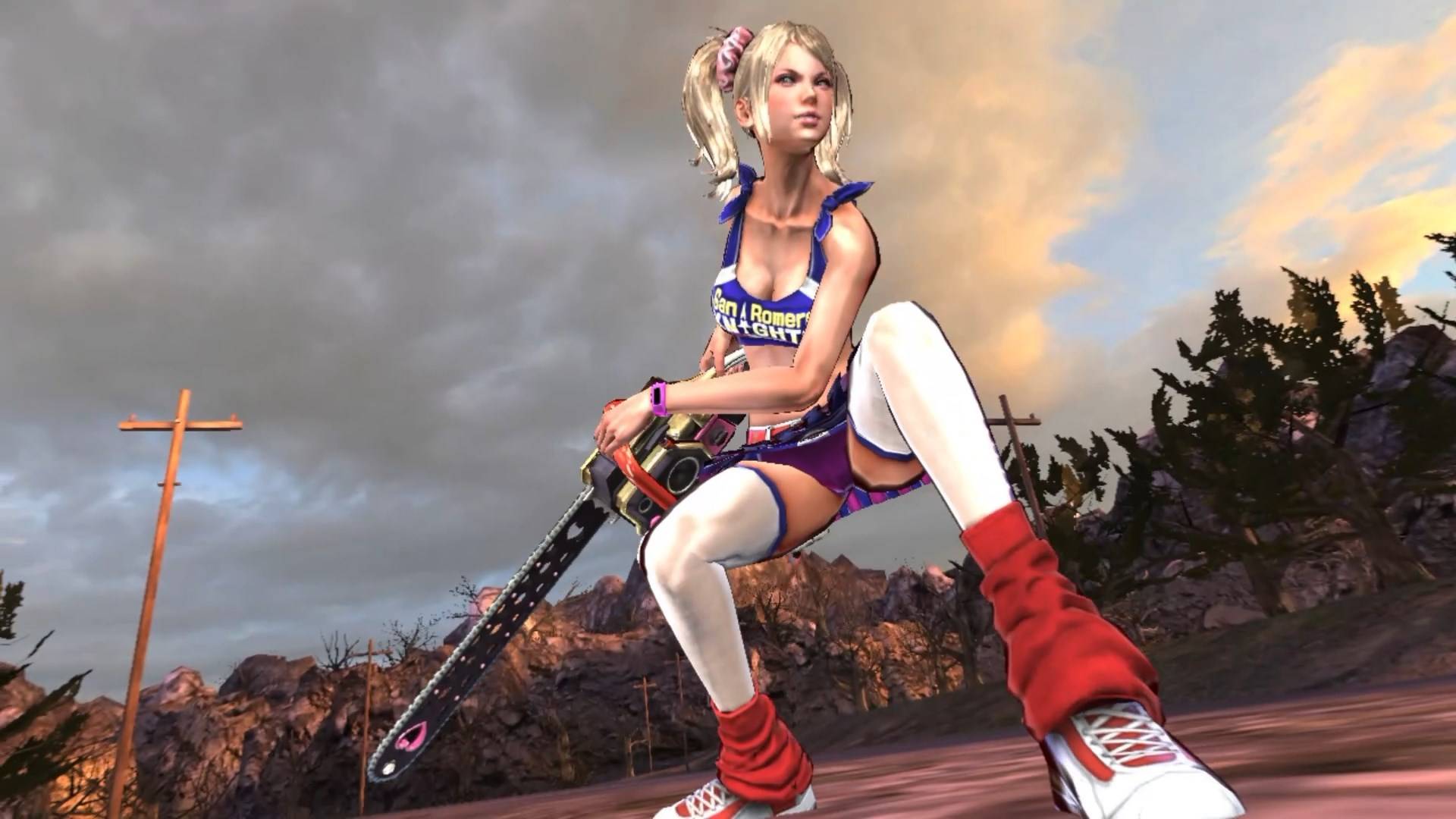 Lollipop Chainsaw - геймплей игры на PlayStation 3
